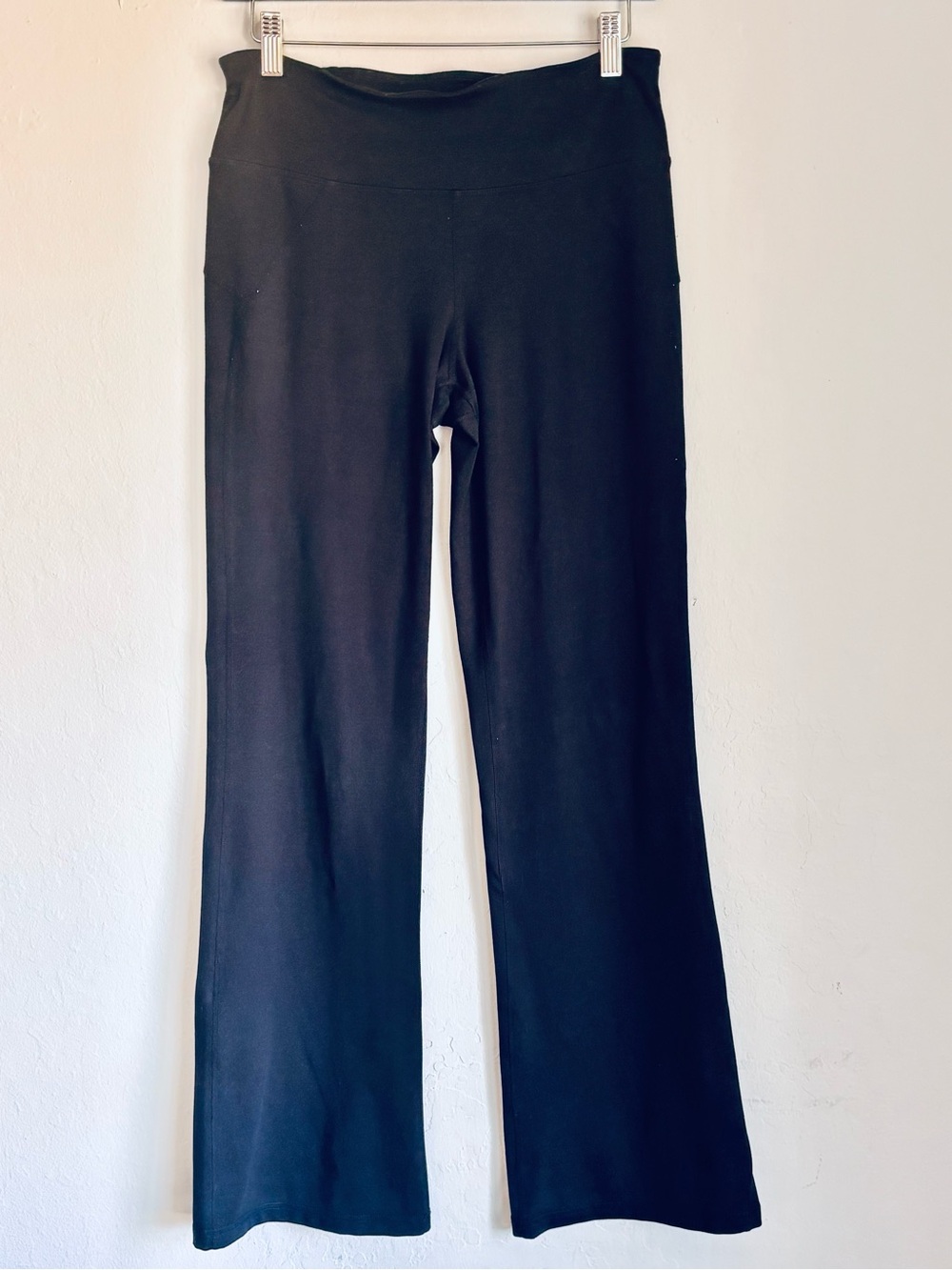 Sweaty Betty Black High-Waist Flared Leg Yoga Pants, Sz Small